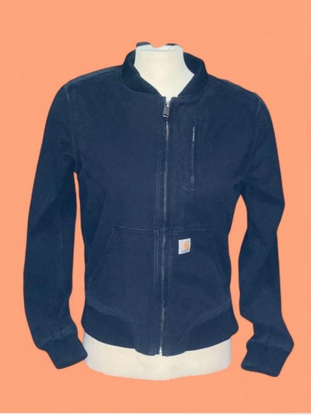 Carhartt black Zip Bomber Jacket